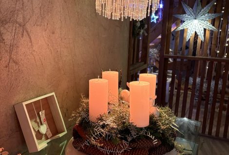 Adventsbühne im BLÜTENREICH